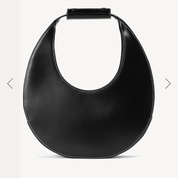 STAUD Handbags - STAUD MOON BAG BLACK